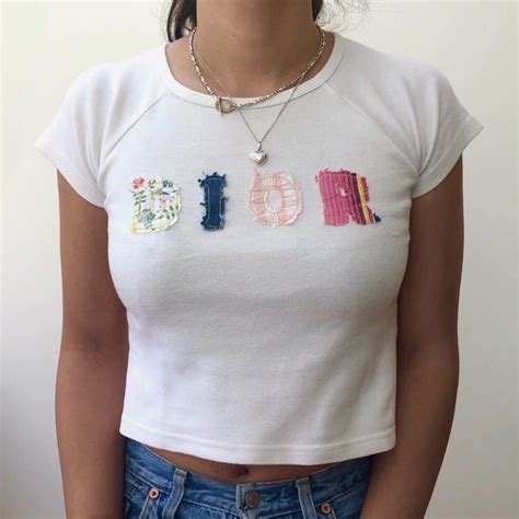 vintage dior baby tee|baby Dior outlet.